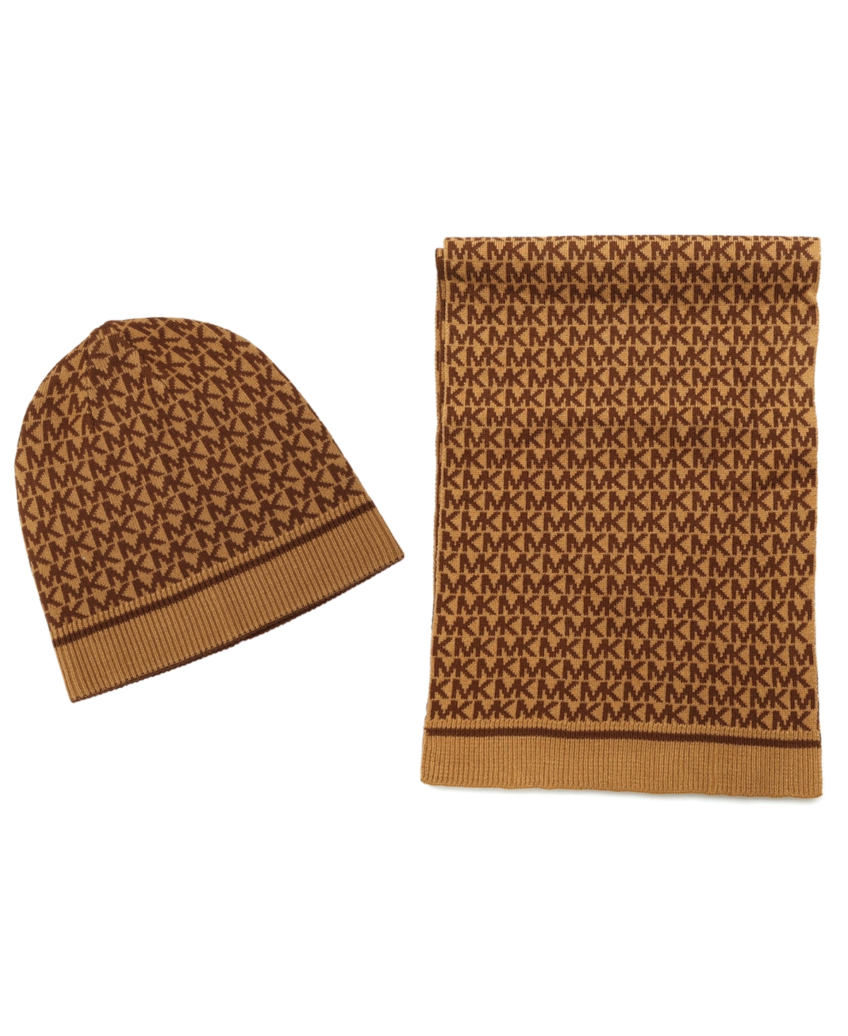 Michael Kors Michael  Women's 2-piece Beanie And Scarf Box Set In Brown