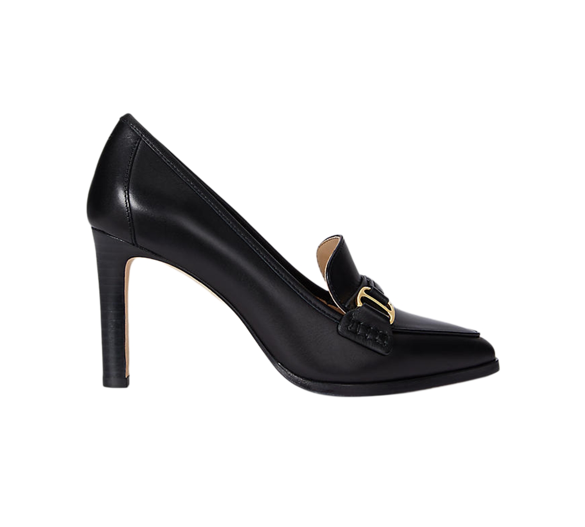 Ralph Lauren Women's Tasha Slip On Loafer Pumps In Black
