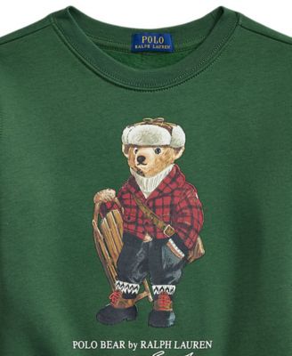 Boys 2-7 Polo Bear Fleece Sweatshirt