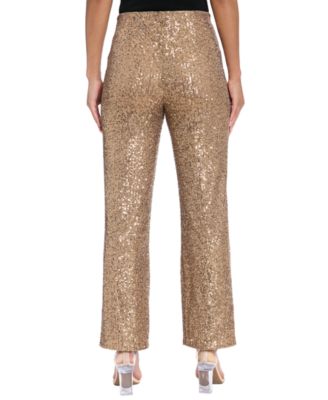 Women's Textured Pull-On Pants
