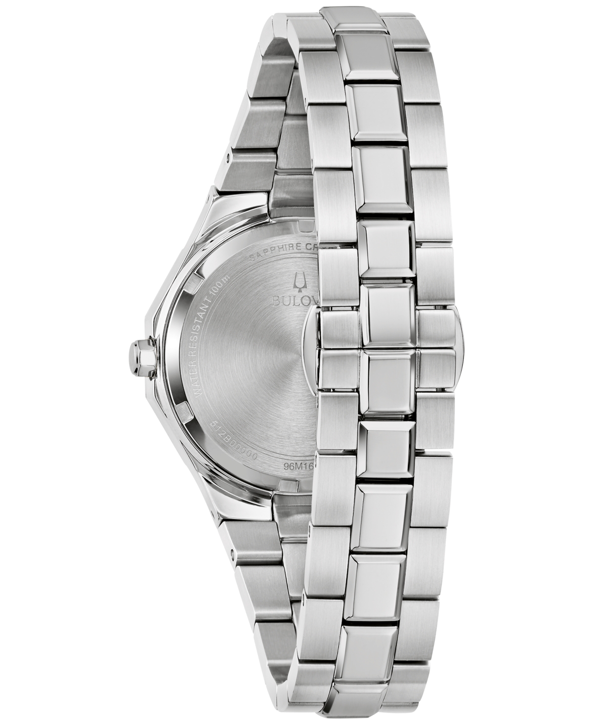 Bulova Women's Classic Silver-Tone Stainless Steel Bracelet Watch, 32mm