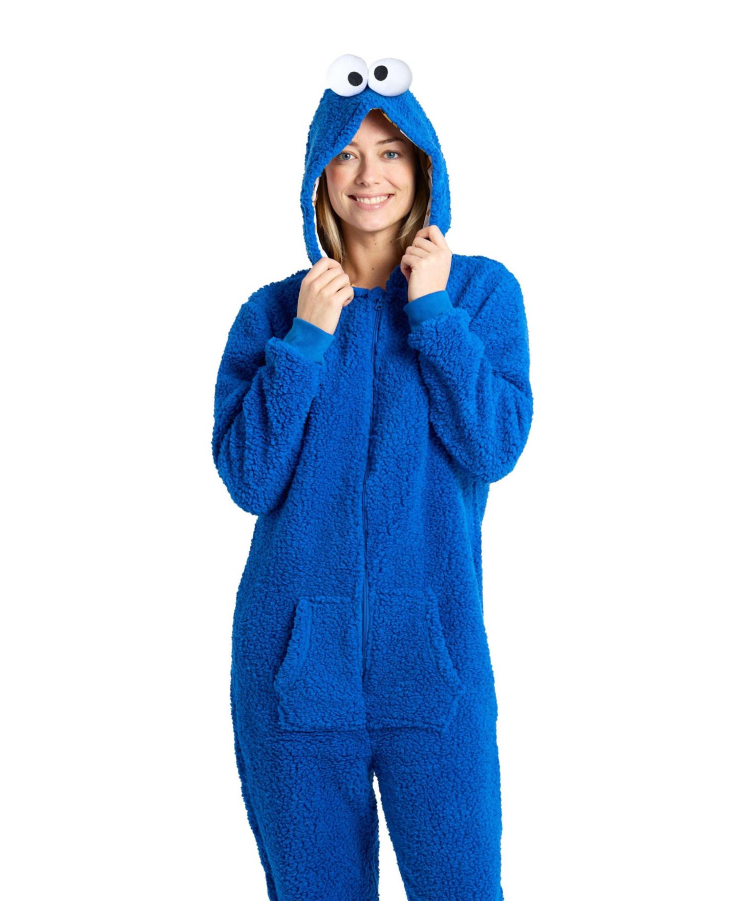 Мужской комбинезон OppoSuits Elmo Sesame Street, для взрослых, цвет красный, цвет: Синий — фото 6
