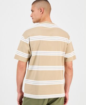 Men's Nolisto Short-Sleeve Striped Crewneck T-Shirt