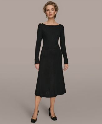 Women's Rib Knit Sweater Skirt