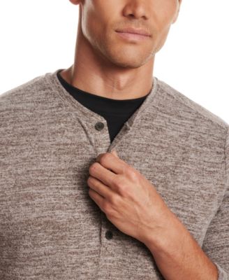 Men's Long Sleeve Mixy Henley Shirt