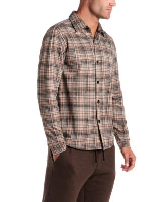 Men's Long Sleeve Bold Plaid Shirt