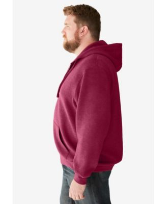 Big & Tall Fleece Zip-Front Hoodie