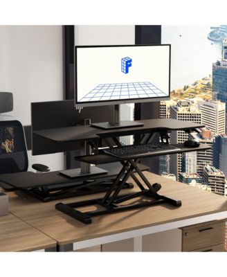 M7 Series 42"W Manual  Adjustable Standing Desk Converter
