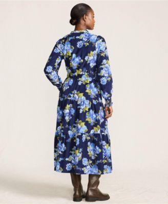 Women's Pinwale Cord Smocked Sleeve Maxi Dress