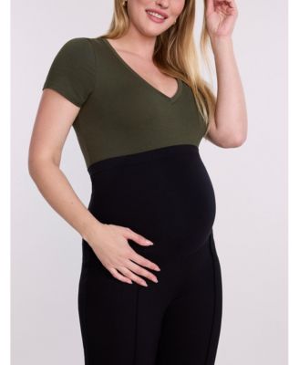 Women's Secret Fit Over the Belly Full Length Ponte Pant 