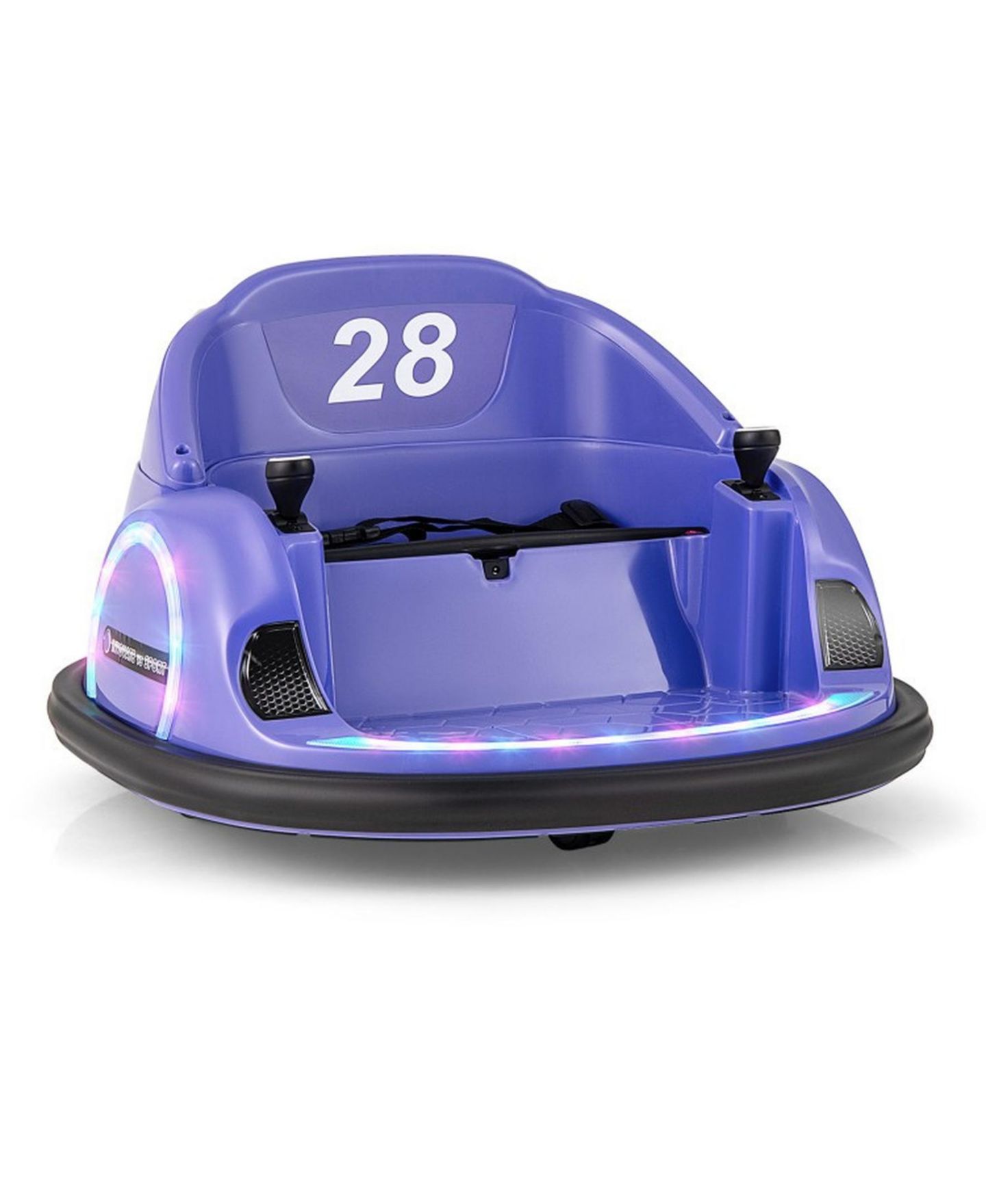Детская игрушка SUGIFT 12V 360 Remote-Control Ride-On Bumper Car, Ages 18+ Months, цвет: Фиолетовый — фото 1