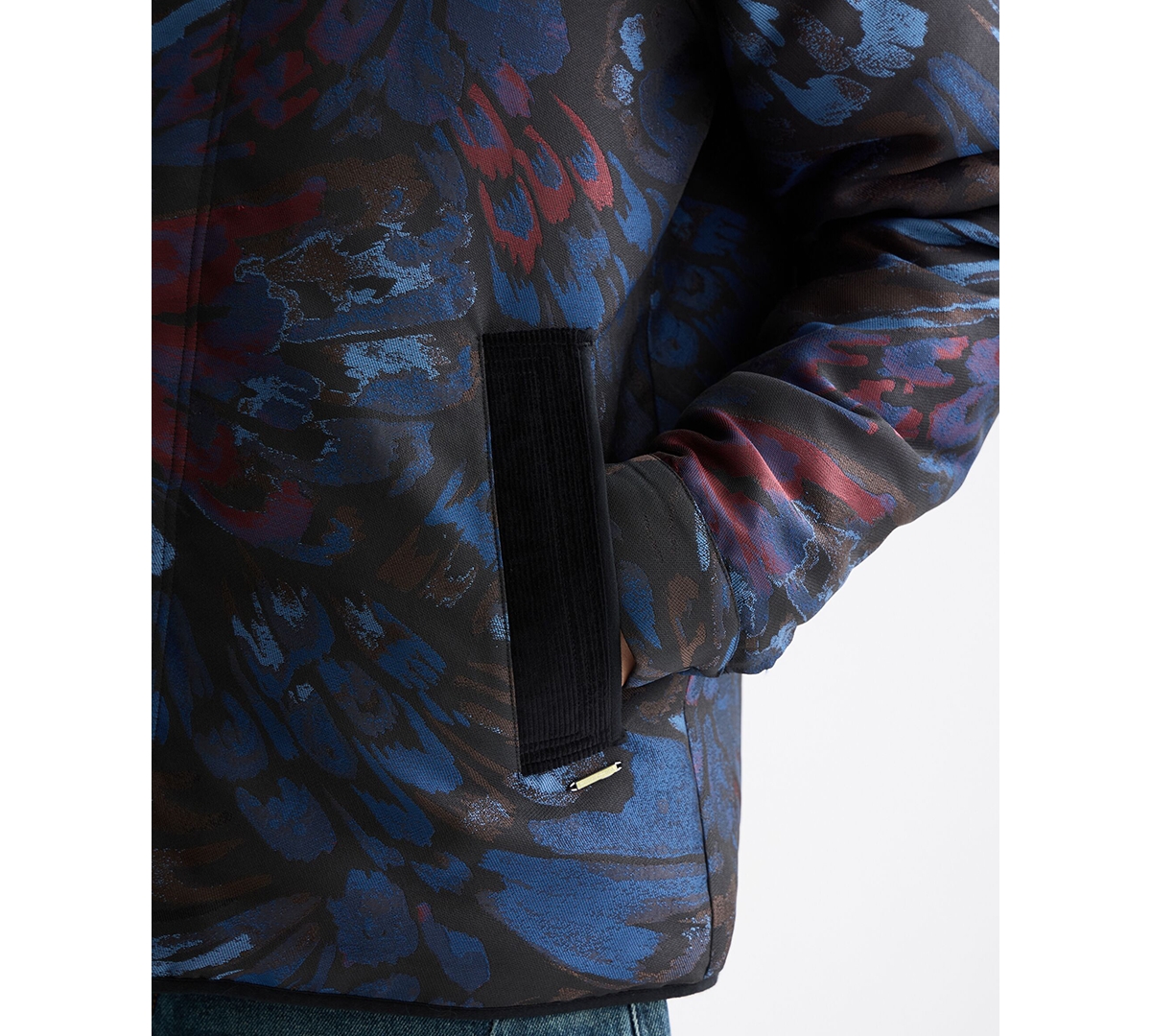 Scotch & Soda Men's Printed Long Sleeve Jacket