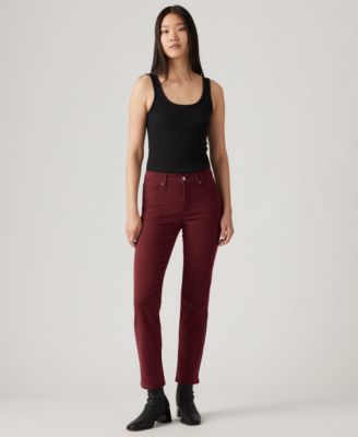 Levi's - 724 Ripped Straight-Leg Jeans