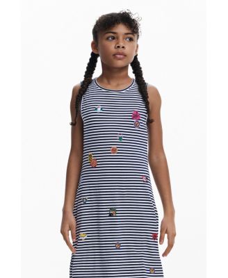 Girls Girls's Embroidered cut-out dress
