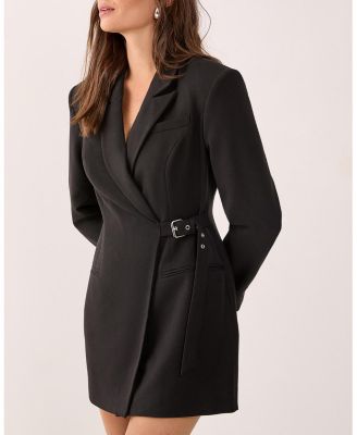 Women's Shoulder Pad Blazer Dress