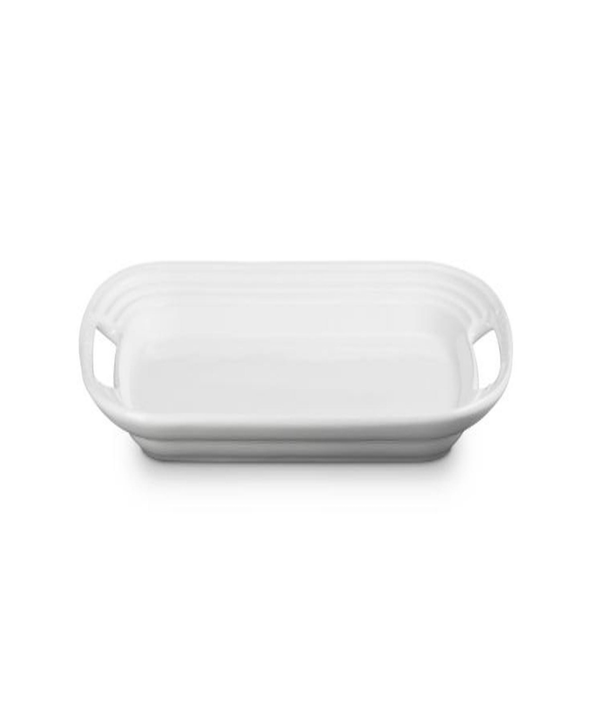 Le Creuset Stoneware 14" Serving Platter - White