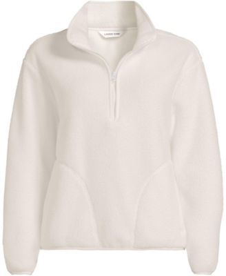 Women's Half Zip Cozy High Pile Fleece Pullover