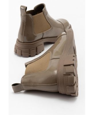 Cafune Patent Platform Boot (Women)