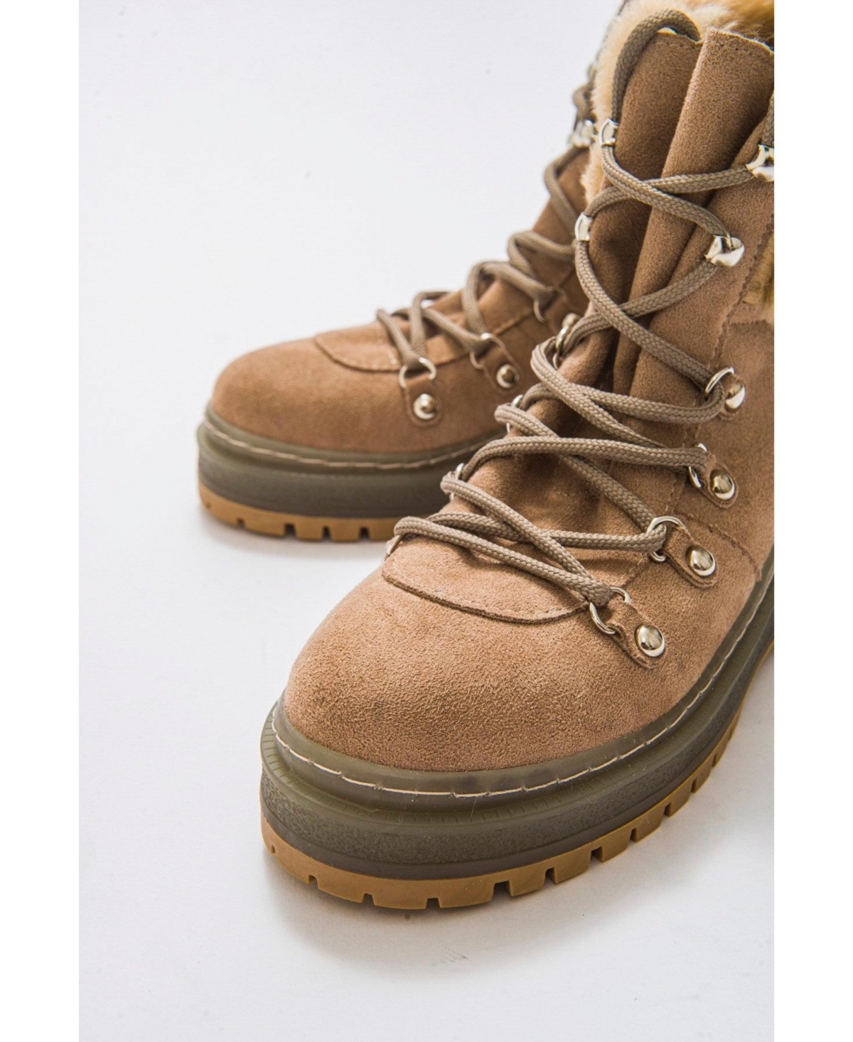 Prologue Shoes Lunira Fur Ankle Boot (Women)