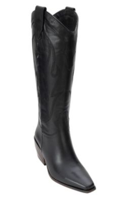 Pietro Leather Western Knee High Boot (Women