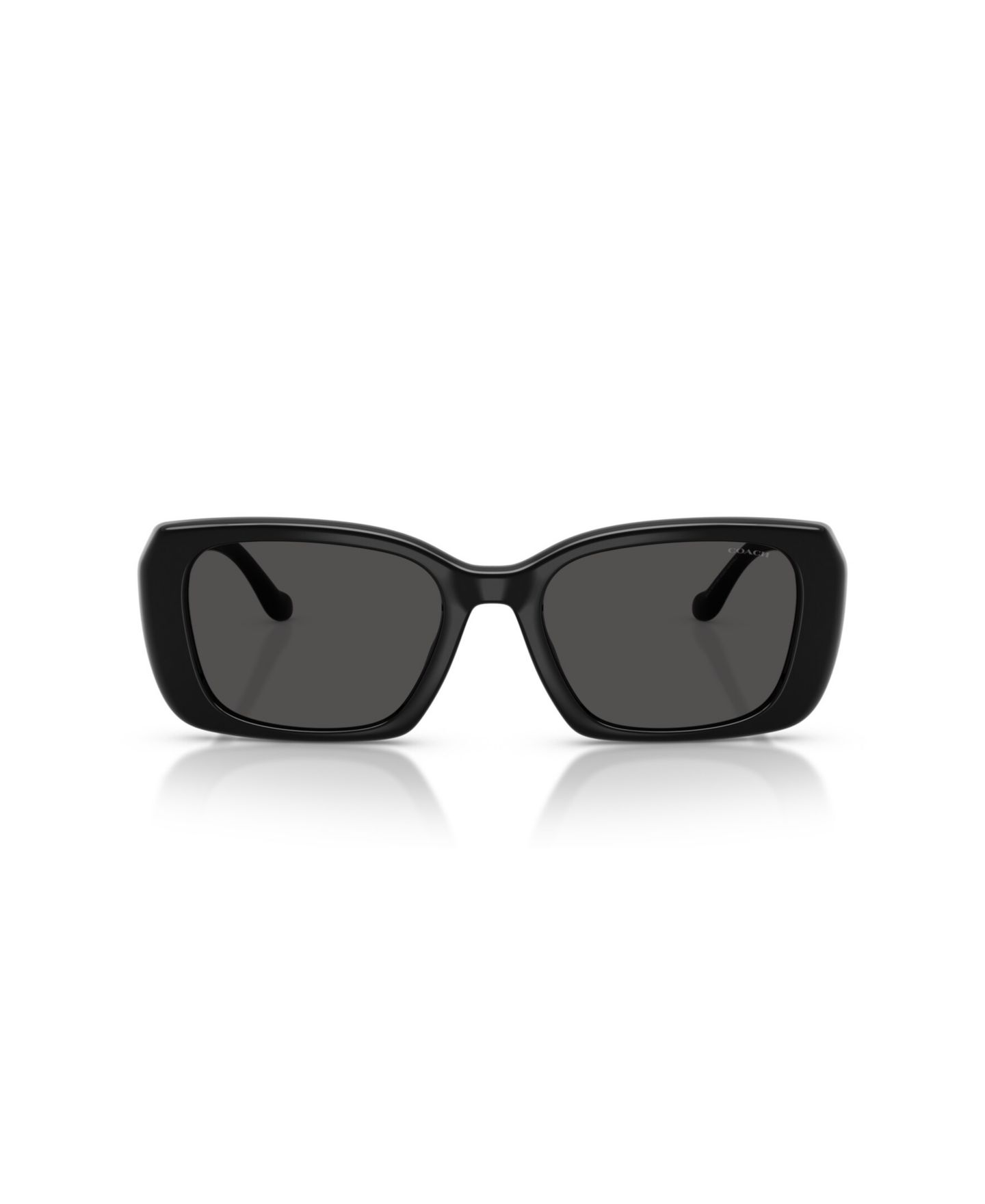 Женские солнцезащитные очки Coach Square Sunglasses, CBY82 HC8435U, цвет: Чёрный — фото 7