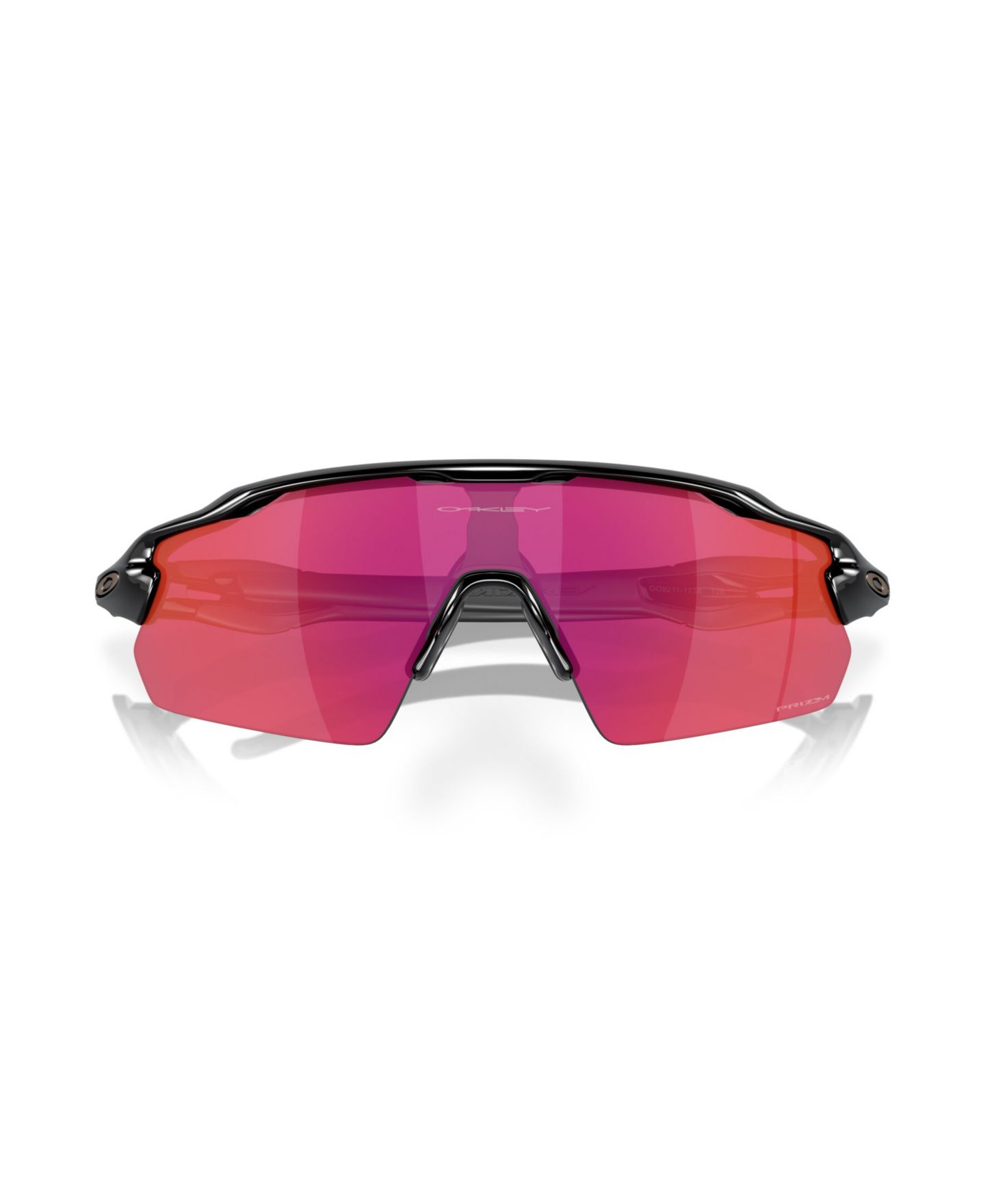 Солнцезащитные очки Oakley Unisex Geometric Sunglasses, Radar EV Pitch Team Colors OO9211, цвет: Полированный чёрный — фото 6