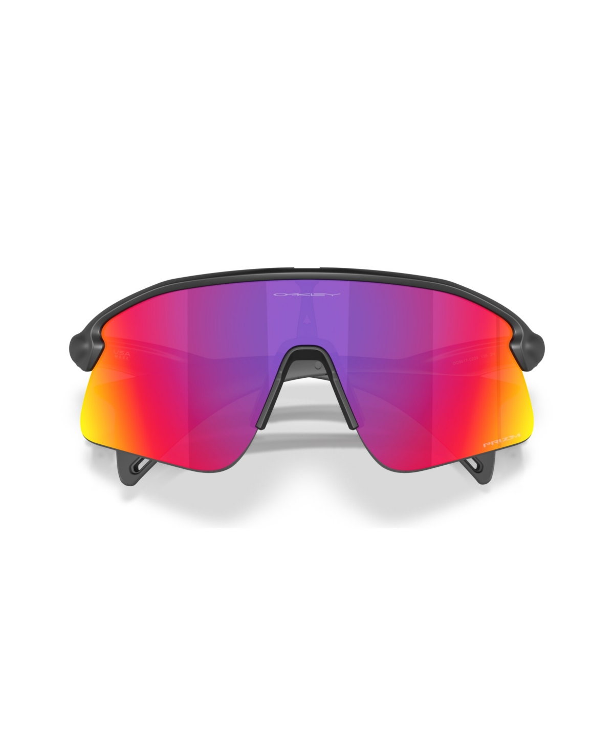Oakley Unisex Stunt Devil Rectangle Sunglasses, Oo9517 In Black