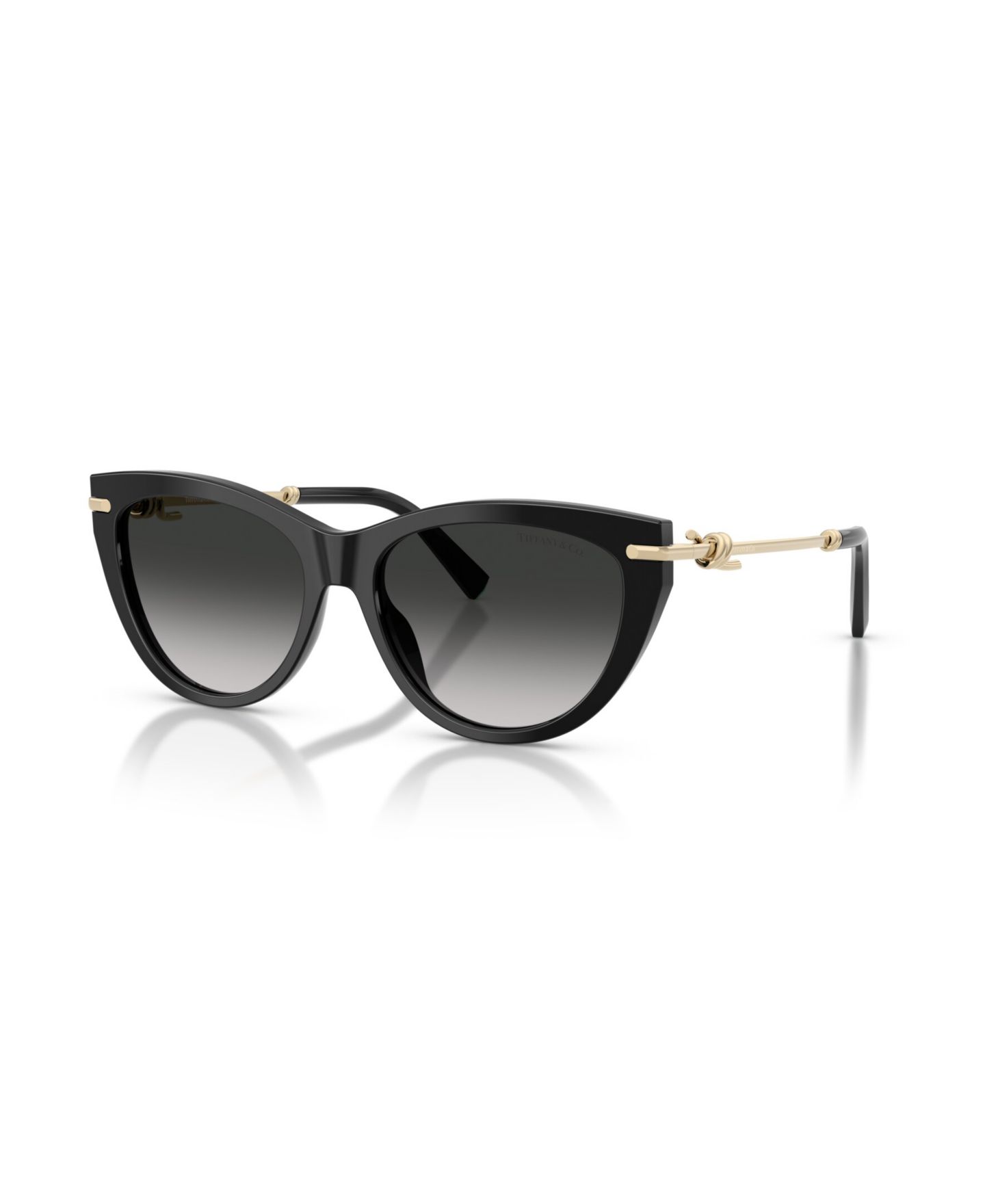 Женские солнцезащитные очки Tiffany & Co. Cat Eye Sunglasses, TF4253, цвет: Чёрный — фото 1