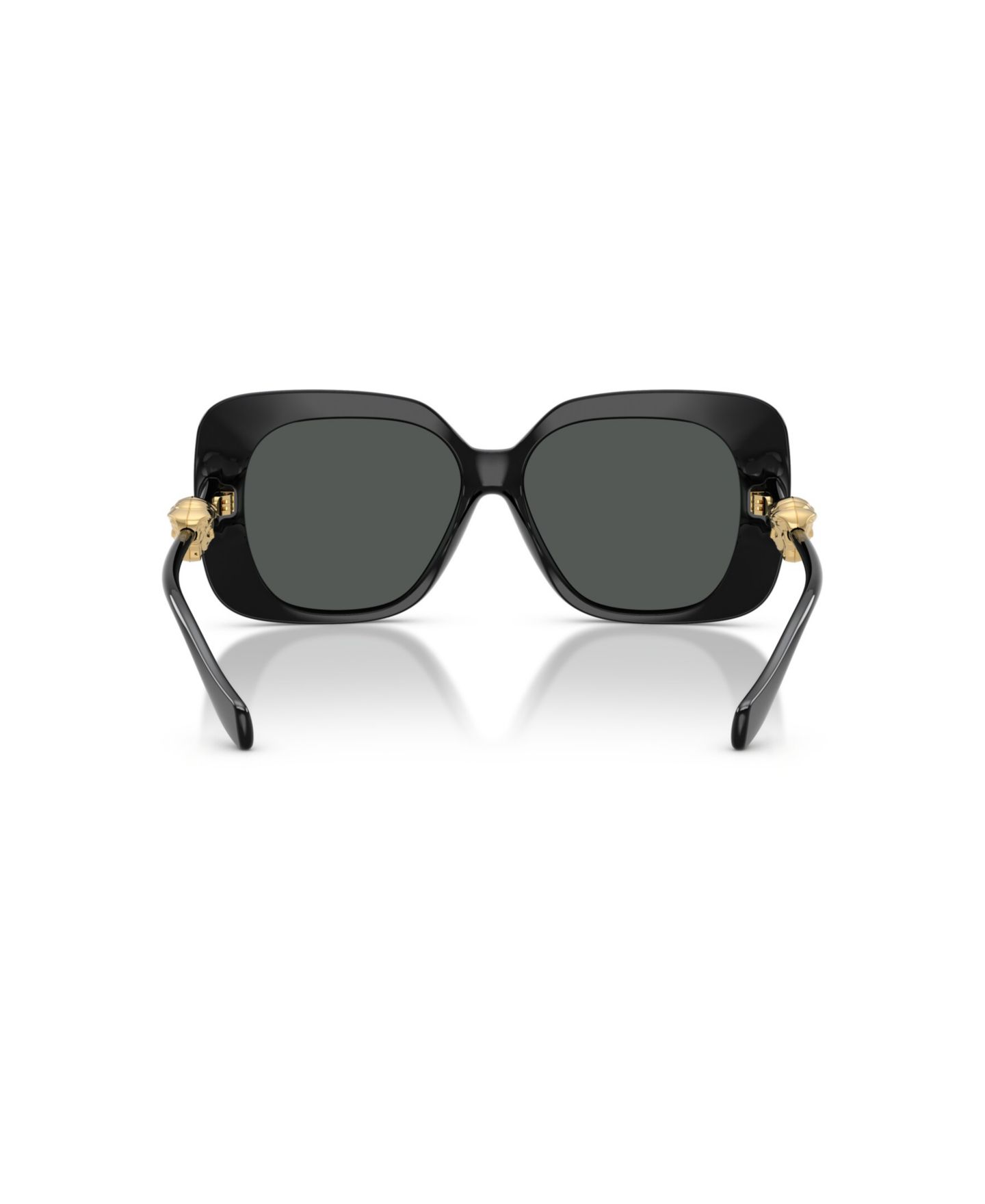 Женские солнцезащитные очки Versace Square Sunglasses, VE4499U, цвет: Чёрный — фото 3