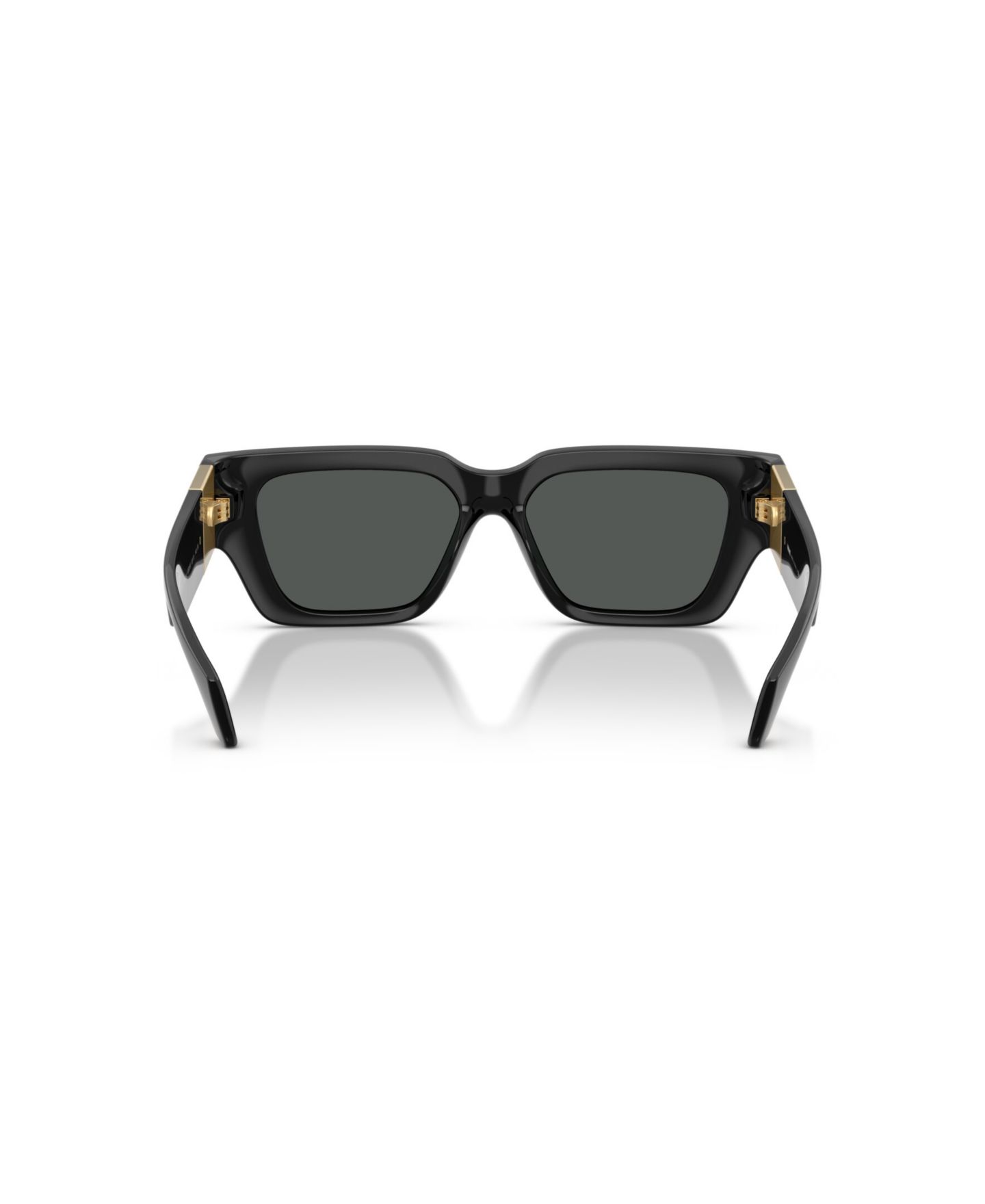 Женские солнцезащитные очки Versace Square Sunglasses, VE4497U, цвет: Чёрный — фото 4