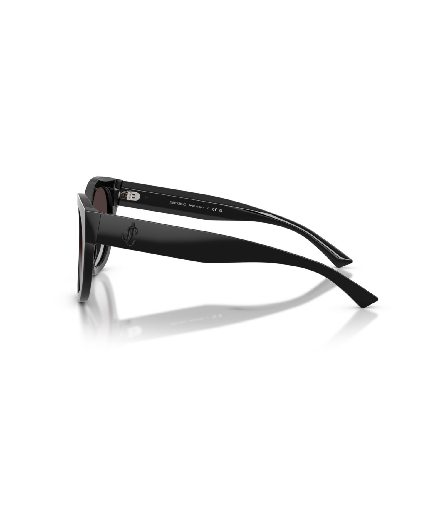 Женские солнцезащитные очки Jimmy Choo Round Sunglasses, JC5053, цвет: Чёрный — фото 3