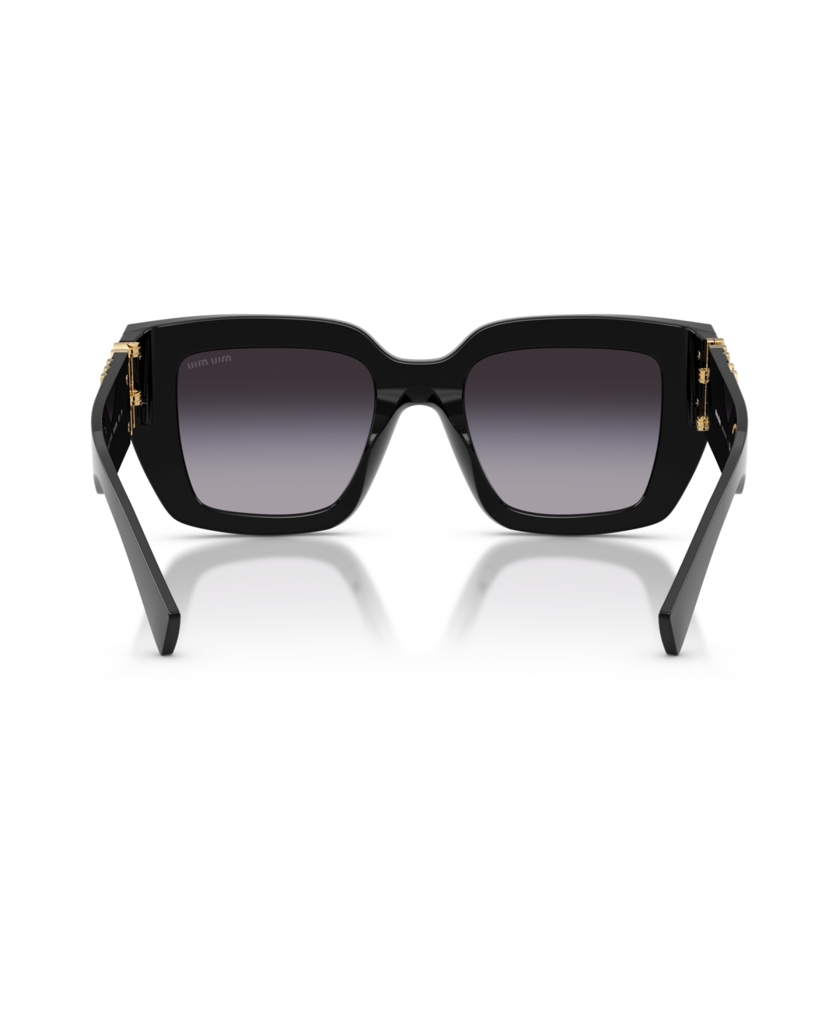 Miu Miu Woman Sunglasses Mu B05sf In Black
