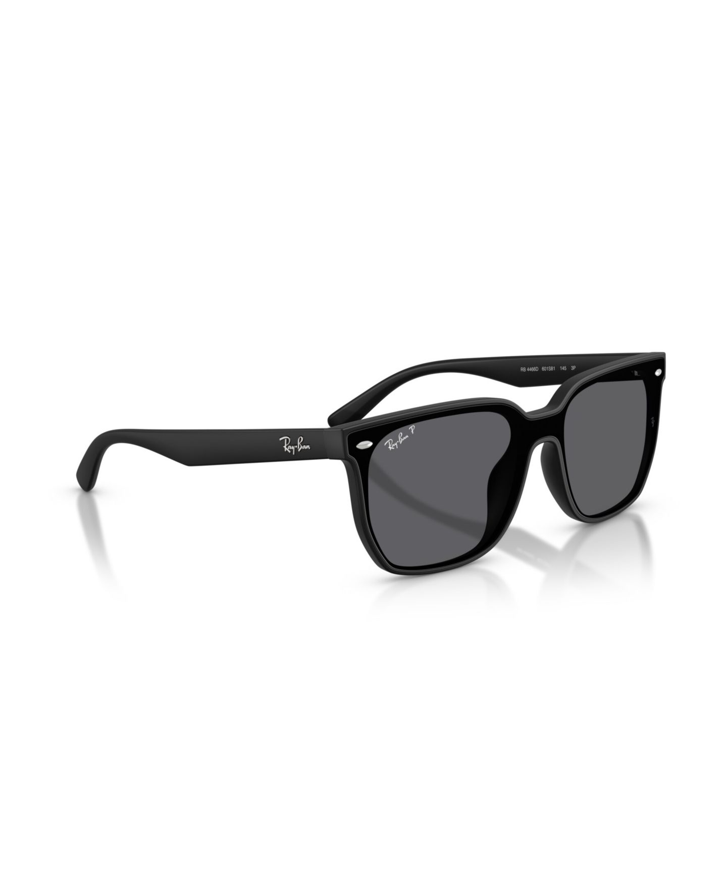 Солнцезащитные очки Ray-Ban Unisex Polarized Sunglasses, RB4466D, цвет: Матовый чёрный — фото 6