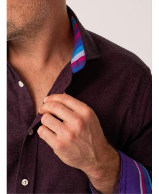 Cotton Cashmere Long Sleeve Shirt