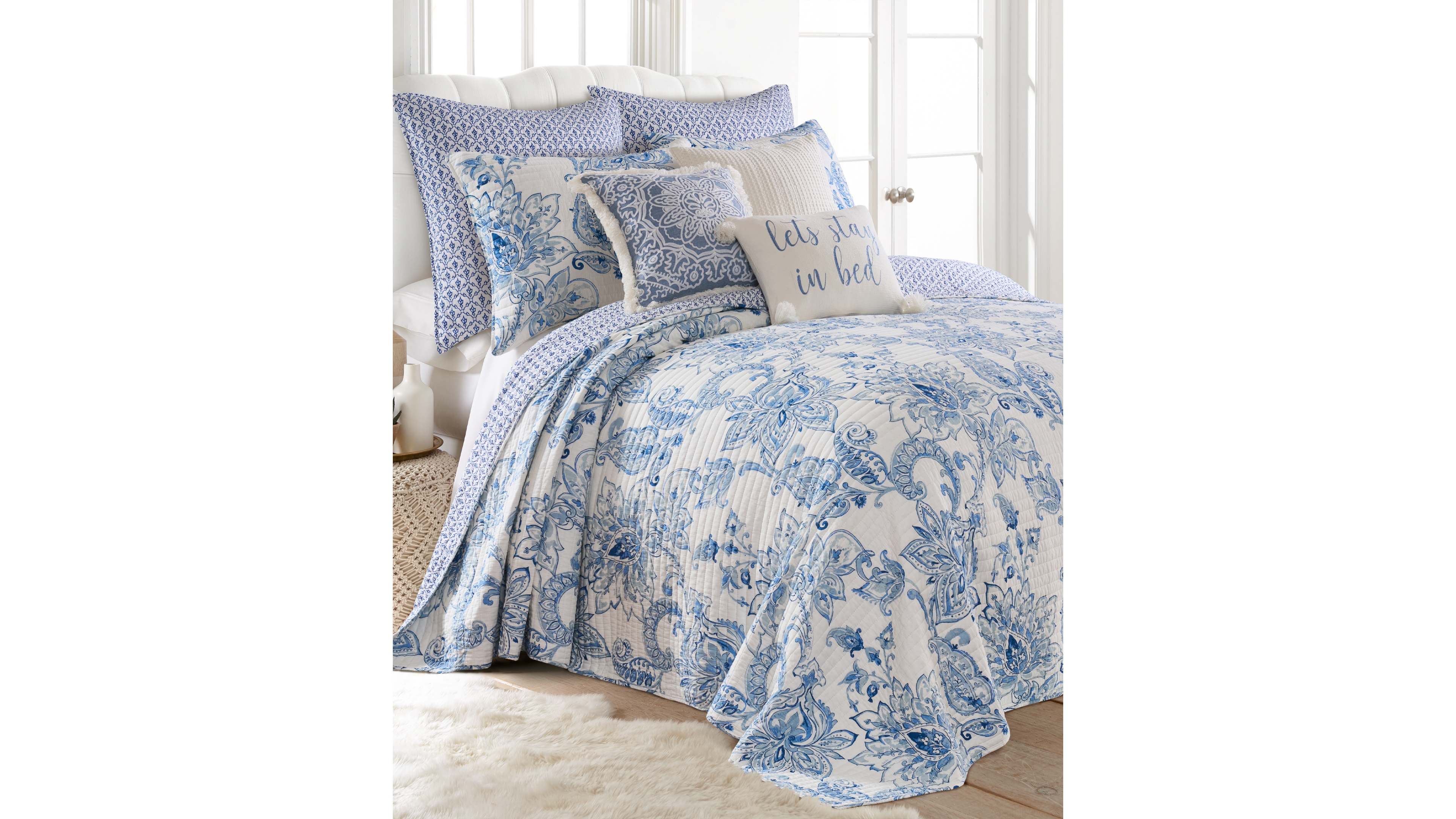 Levtex Home Bennett Reversible 2-Pc. Bedspread Set, Twin