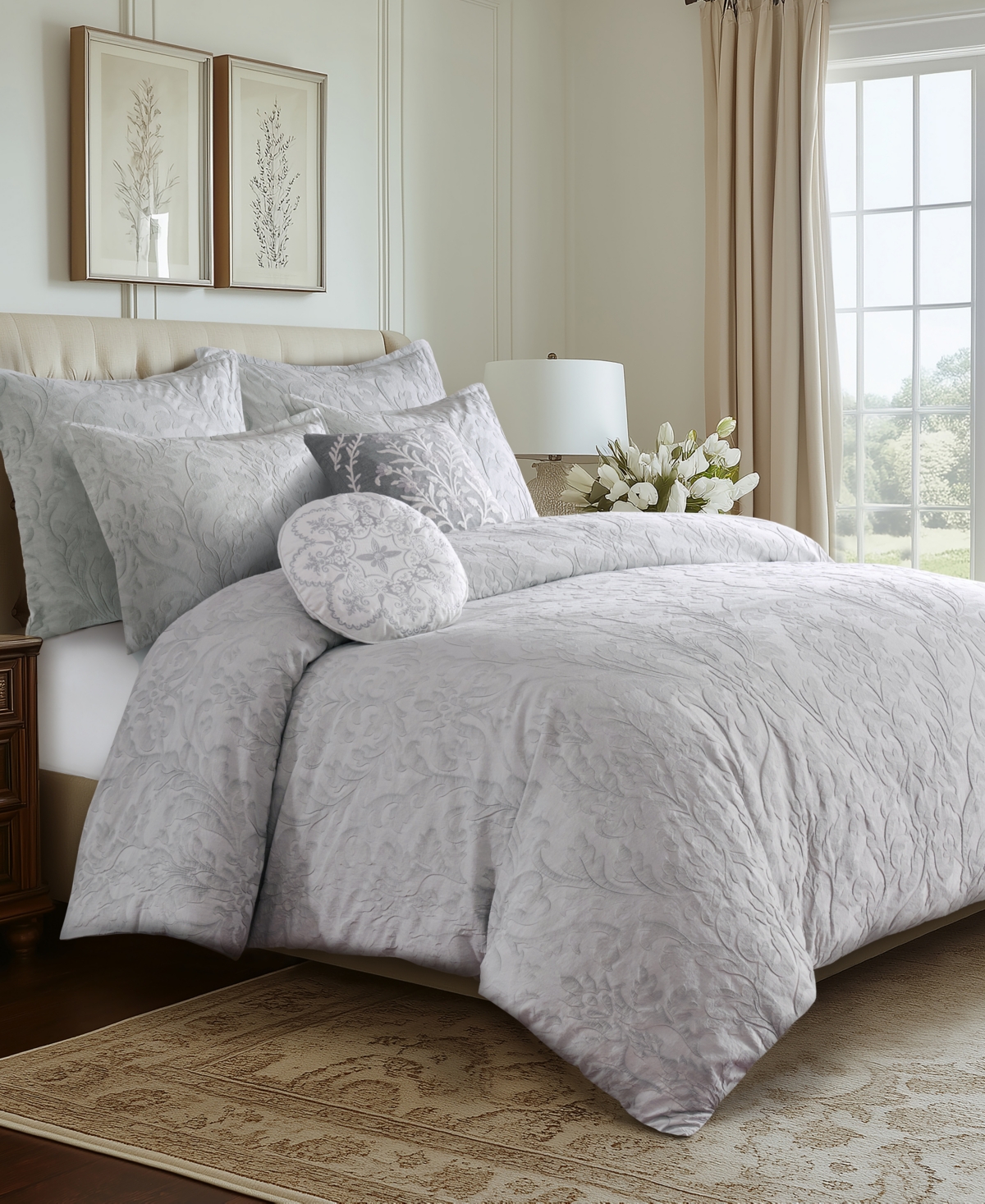 Levtex Alessio 2-Pc. Sham Set, European
