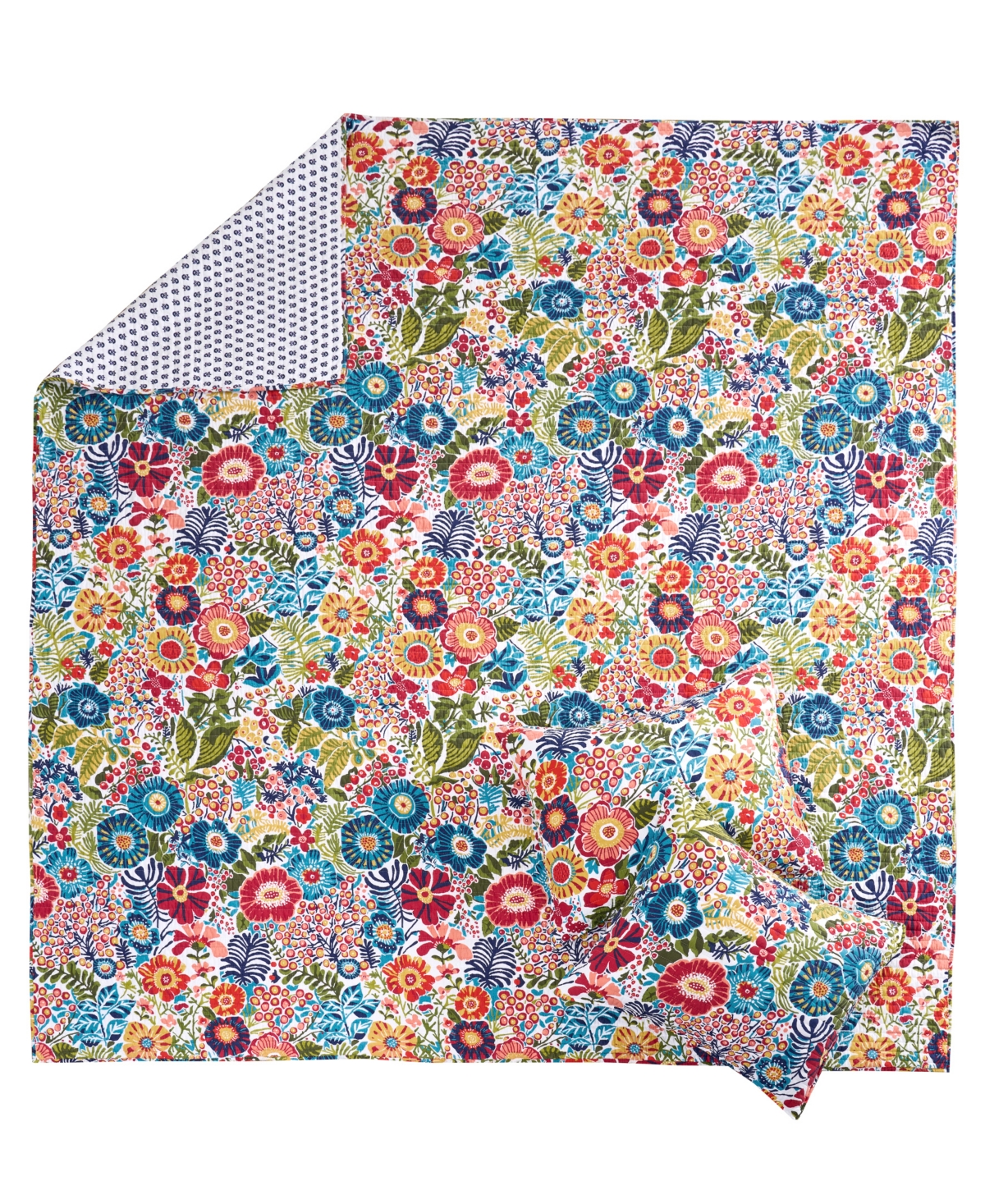 Levtex Garden Reversible 3-Pc. Quilt Set, Full/Queen