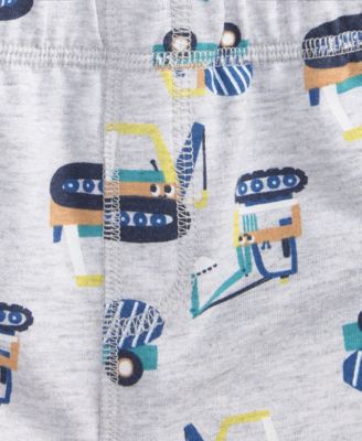Baby Boys Construction-Print Joggers Pants, Macy's Exclusive