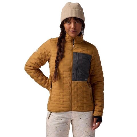 Женские куртки Backcountry Women's Peale Primaloft Stitch-Free Baffle Stretch Jacket Synthetic Insulation Jackets