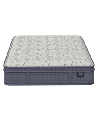 Luxury by Solace 15" Medium Hand-Tufted Euro Top Mattress, Full, Created for Macy's