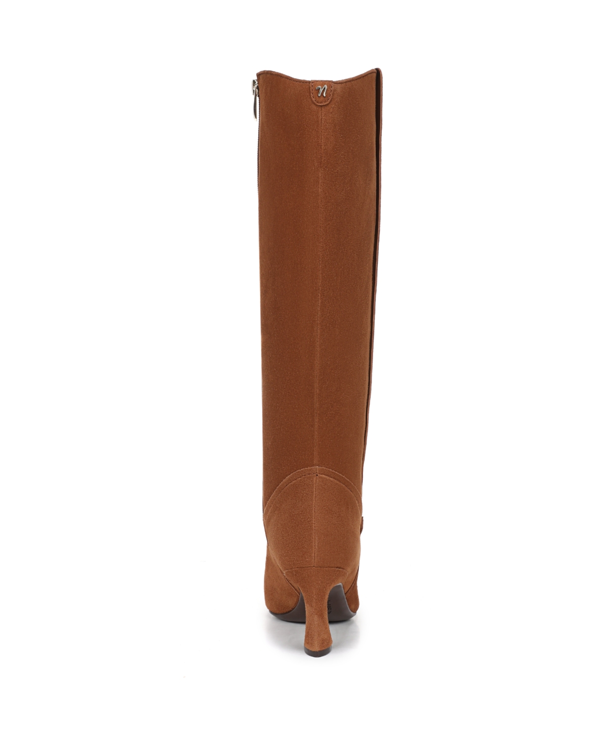Naturalizer Women's Emily Extra Wide Calf Zip Tall Boots In Brown