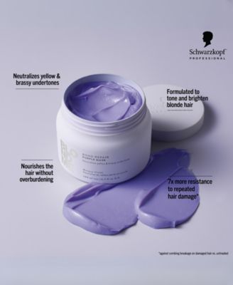 BlondMe Bond Repair Purple Mask, 6.7 oz.