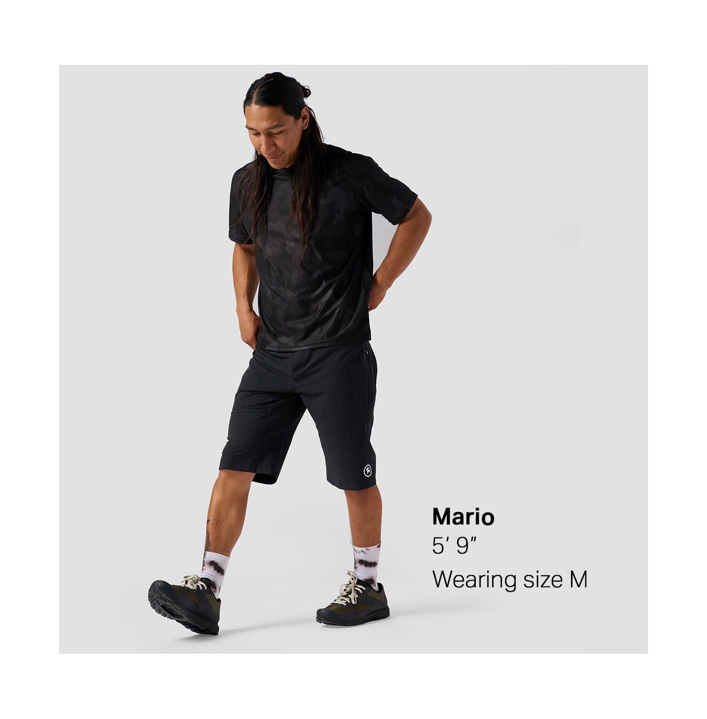 Мужские шорты Backcountry Empire Bike Short Mountain Bike Shorts, 13'' Inseam, цвет: Чёрный — фото 5