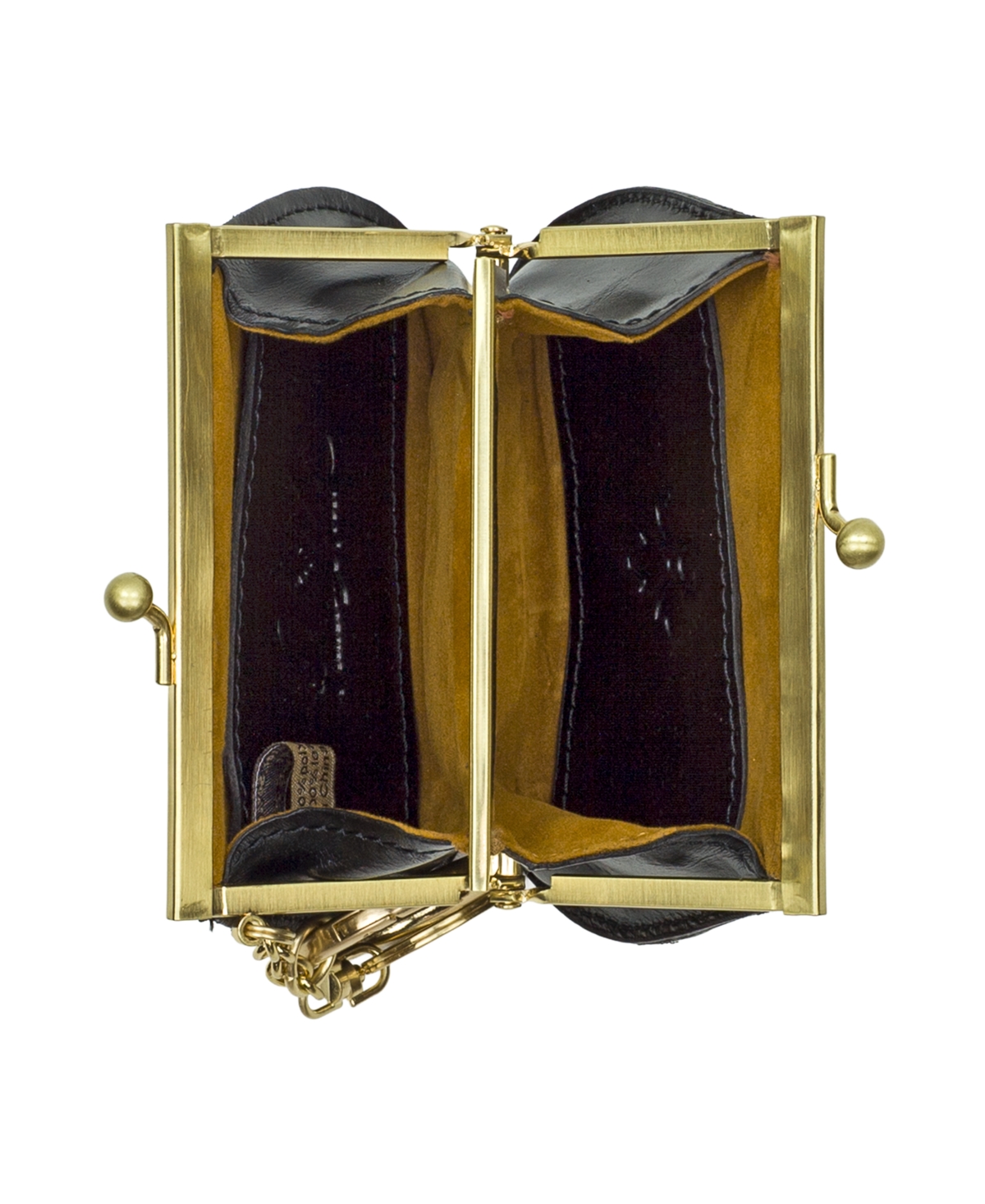 Patricia Nash Bella Boxed Coin Case In Brown
