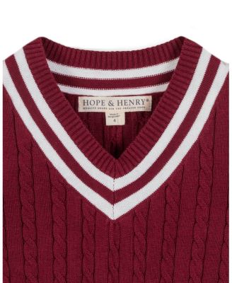 Toddler Girls' Organic Short Sleeve Cricket Sweater Dress