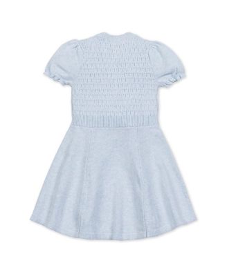 Big Girls Organic Puff Sleeve Sweater Dress