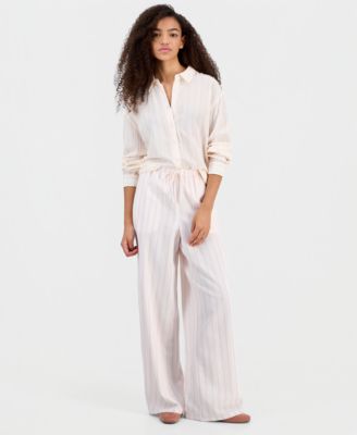 Hippie Rose - Juniors' Wide-Leg Pants With Pockets