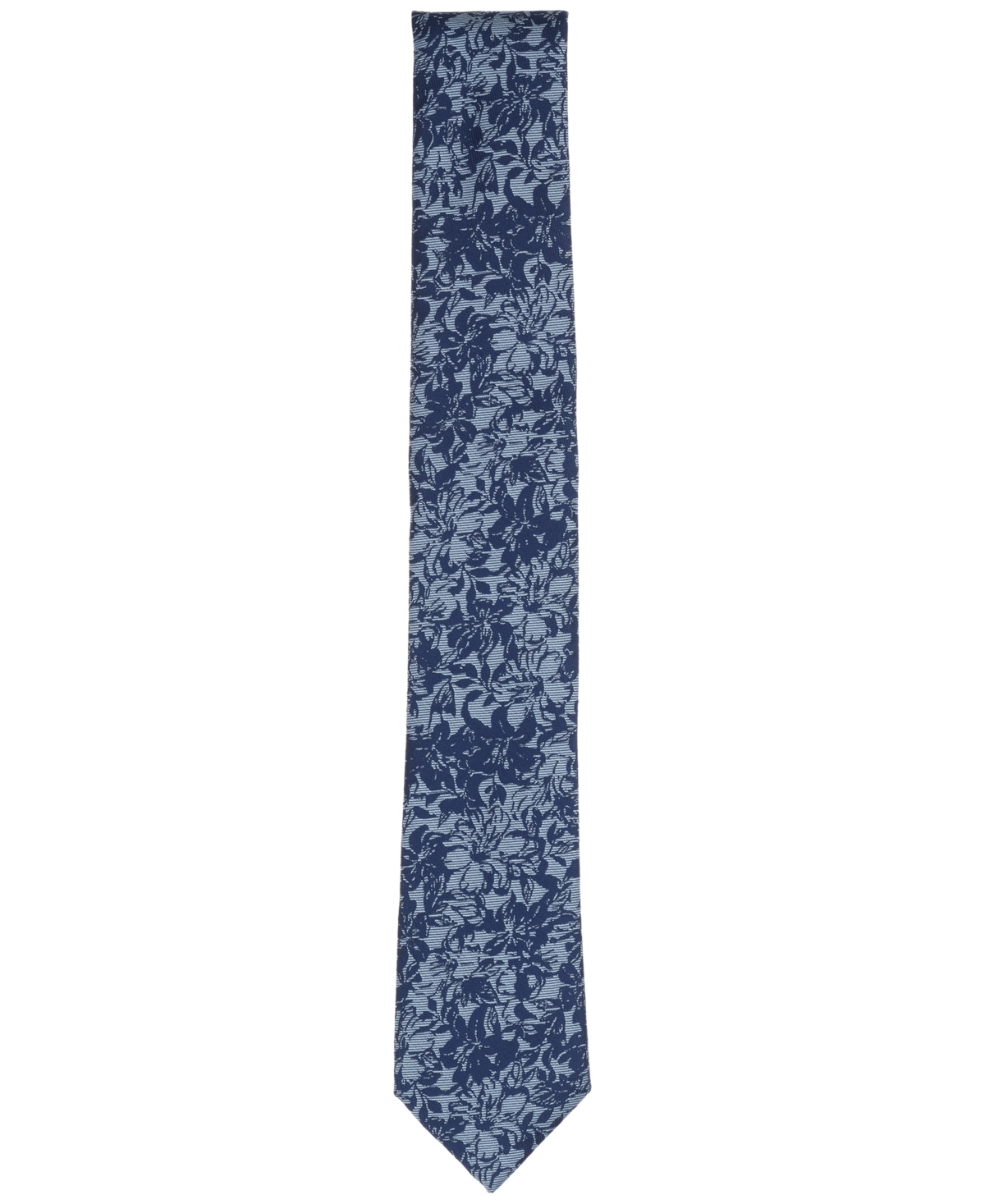 Bar Iii Men's Camden Floral Tie, Macy's Exclusive In Blue