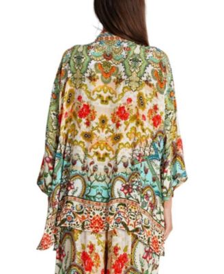 Women's short Agatha Cape Duster