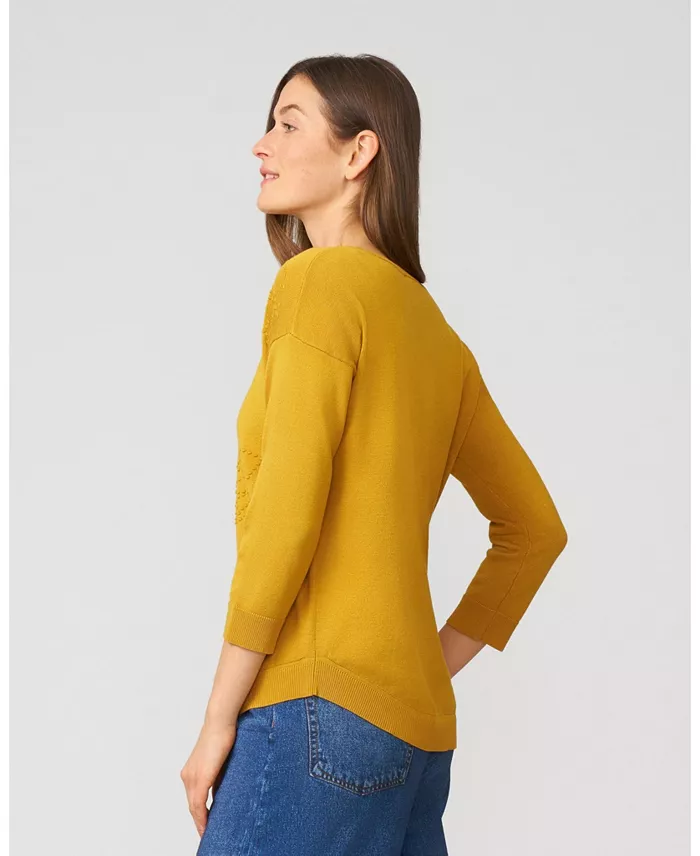 Women's Fall Drop Shoulder Tunic Sweater - thumbnail 3
